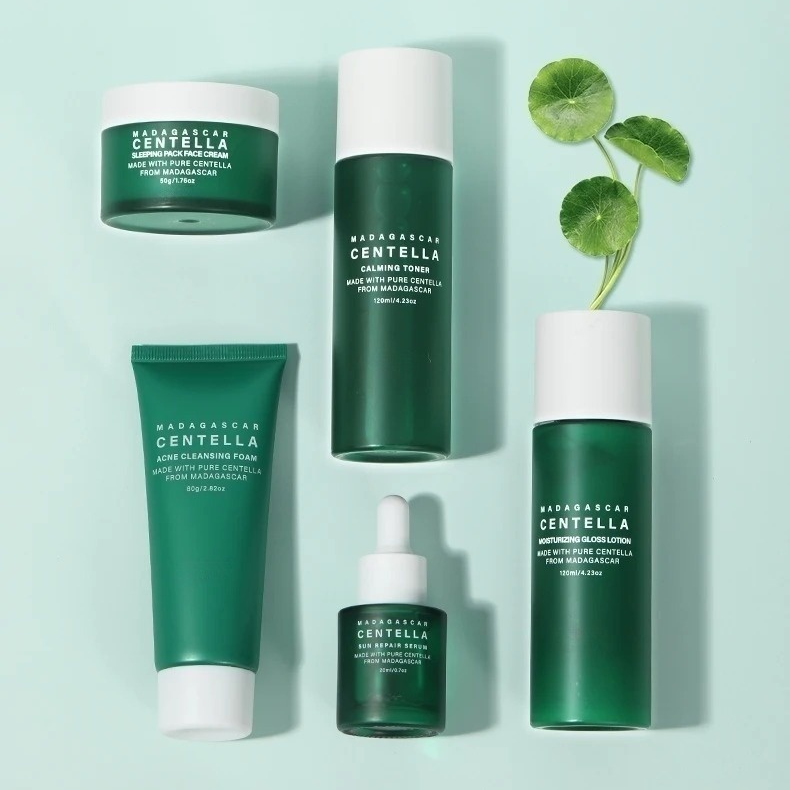 Madagascar Centella Asiatica 5 Piece Set